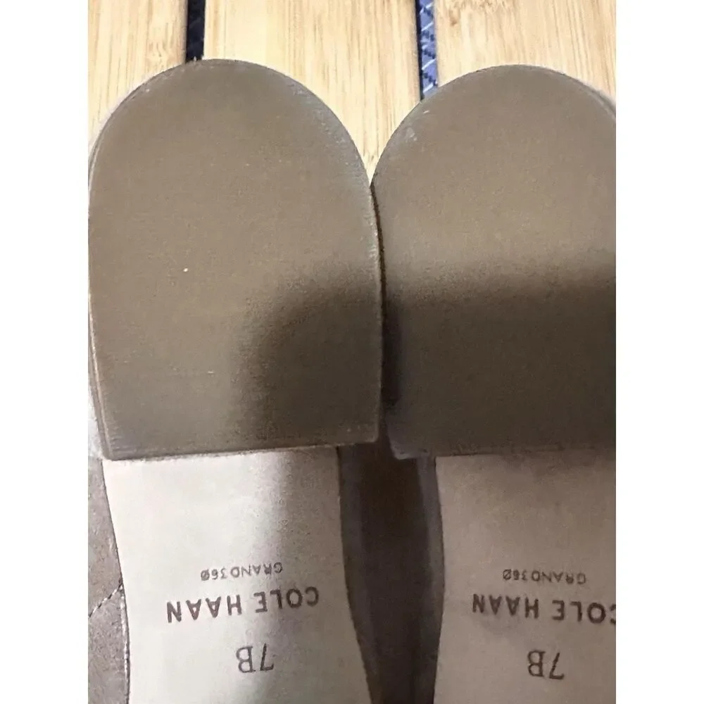 Cole-haan Women's Grey and Green Loafers